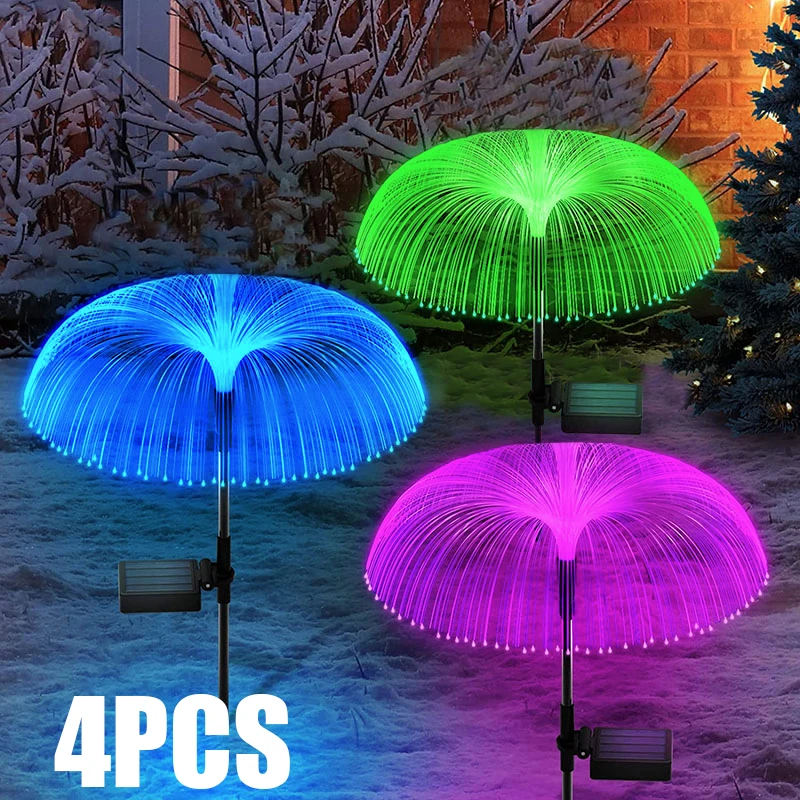 Solar LED Garden Lights Outdoor Waterproof Solar Light Double 7 Colors Solar Jellyfish Light for Lawn Patio Pathway Garden Decor
Solar LED Garden Lights Outdoor Waterproof Solar Light Double 7 Colors Solar Jellyfish Light for Lawn Patio Pathway Garden Decor