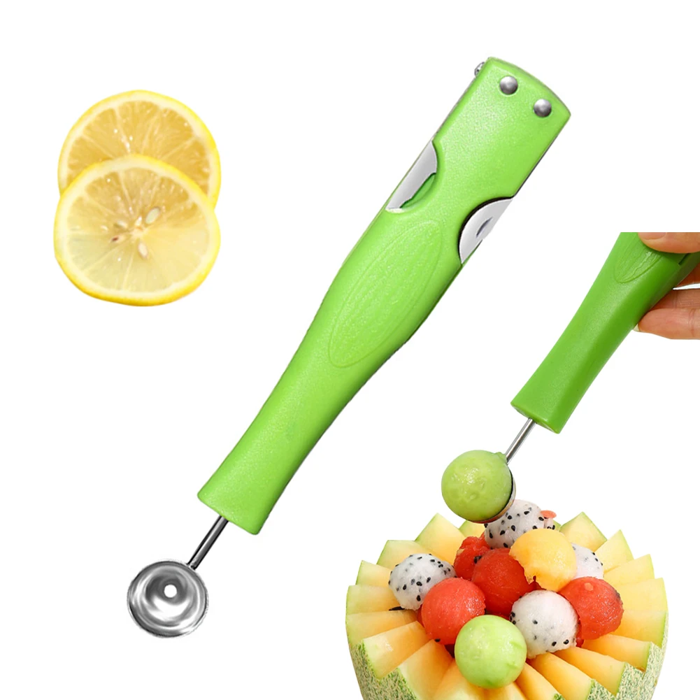 4 In 1 Watermelon Cutter Slicer Multifunction Knife Fork Scoop Slicer Stainless Steel Fruit Baller Scooper Fruit Carving Tool
4 In 1 Watermelon Cutter Slicer Multifunction Knife Fork Scoop Slicer Stainless Steel Fruit Baller Scooper Fruit Carving Tool
