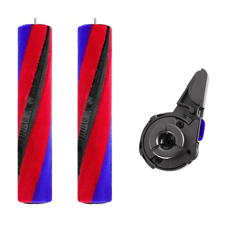 Сменная роликовая щетка с крышкой для Dyson V12 V15, тонкая пушистая щетка, аксессуары для пылесоса, детали из пластика
Сменная роликовая щетка с крышкой для Dyson V12 V15, тонкая пушистая щетка, аксессуары для пылесоса, детали из пластика
