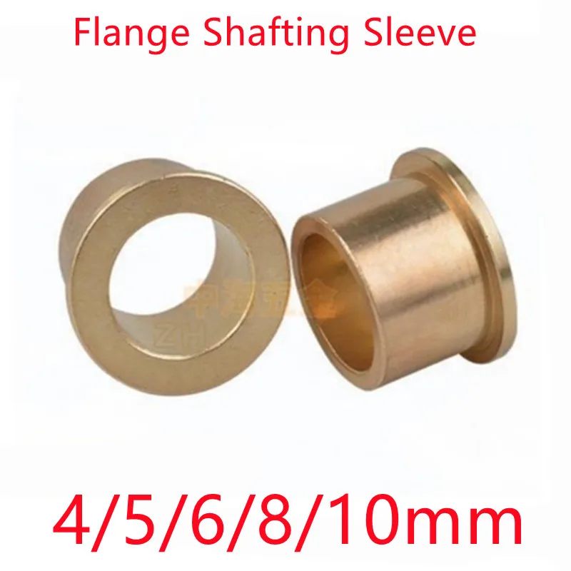 5PCS ID 5 6 8 10mm Flanging Self-Lubricating Bearing Powder Metallurgy Oil Copper Bushing Guide Sleeve with Stepped Flange
5PCS ID 5 6 8 10mm Flanging Self-Lubricating Bearing Powder Metallurgy Oil Copper Bushing Guide Sleeve with Stepped Flange