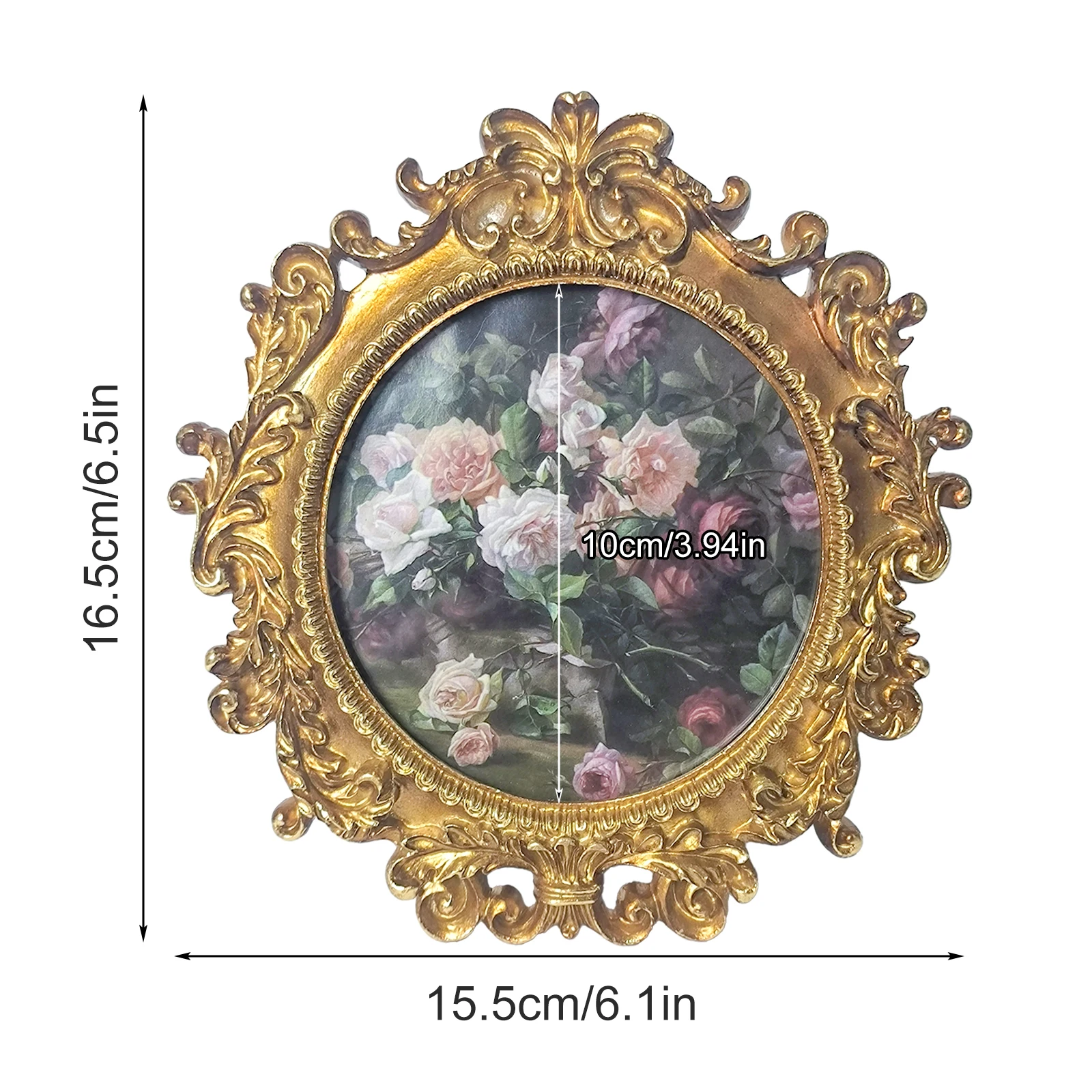 Золотая овальная фоторамка RE001
Золотая овальная фоторамка RE001