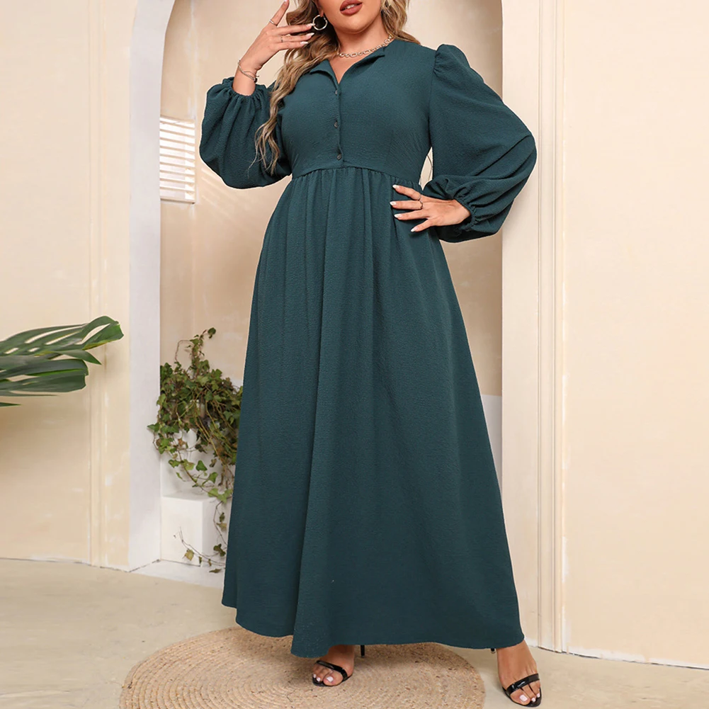 Fashion Women Dress Shirt Long Sleeve Party Plus Size Soild Color Spring Trumpet Sleeve Winter Autumn Breathable
Fashion Women Dress Shirt Long Sleeve Party Plus Size Soild Color Spring Trumpet Sleeve Winter Autumn Breathable