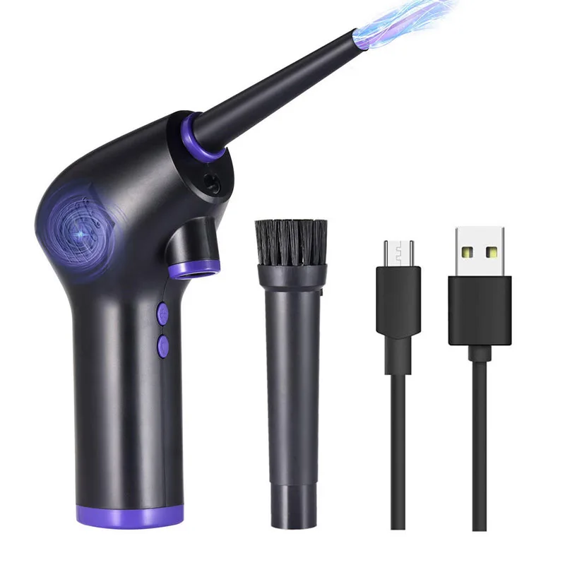 Cordless Air Duster PC Compressed Air Blower Cleaning for Car Computer Cleaning Keyboard USB Rechargeable Dust Cleaner
Cordless Air Duster PC Compressed Air Blower Cleaning for Car Computer Cleaning Keyboard USB Rechargeable Dust Cleaner