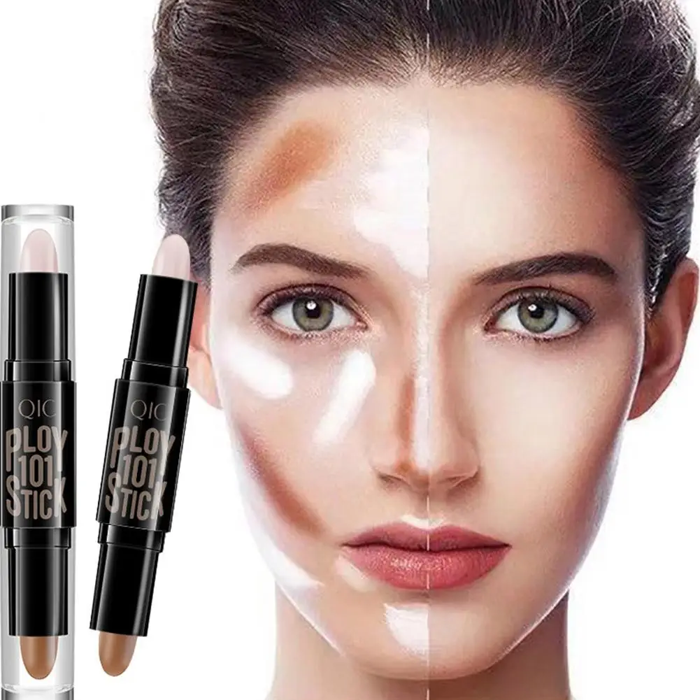 Double-head High-light Contour Stick Dual-use Nose Highlighter Tools Makeup Shadow Powder Repair Concealer Shadow Long Last X6C7
Double-head High-light Contour Stick Dual-use Nose Highlighter Tools Makeup Shadow Powder Repair Concealer Shadow Long Last X6C7