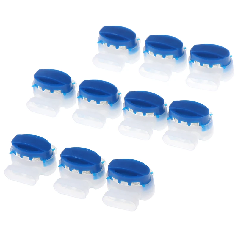 10pcs 3-Way Terminal Durable Electrical Outdoor Applications Wire Connector Robotic Lawn Mower Automower Garden Accessories 
10pcs 3-Way Terminal Durable Electrical Outdoor Applications Wire Connector Robotic Lawn Mower Automower Garden Accessories