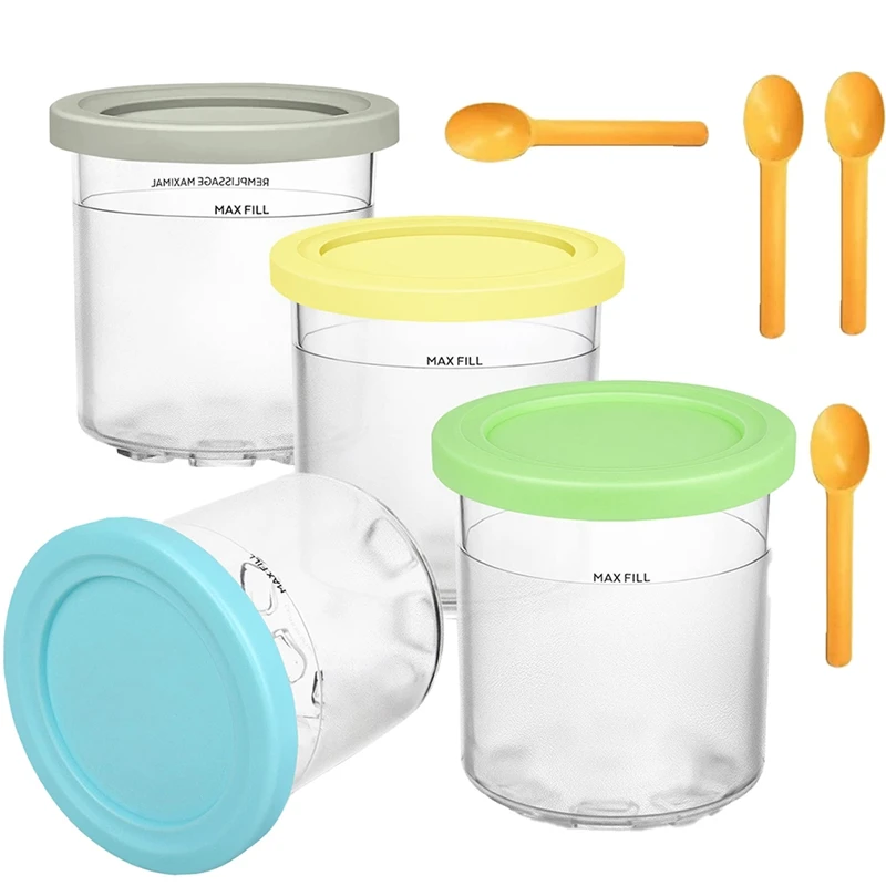 Ice Cream Pints Cup For Ninja For NC299AMZ NC300 Series Reusable Can Store Ice Cream Gelato Containers With Sealing Lid
Ice Cream Pints Cup For Ninja For NC299AMZ NC300 Series Reusable Can Store Ice Cream Gelato Containers With Sealing Lid