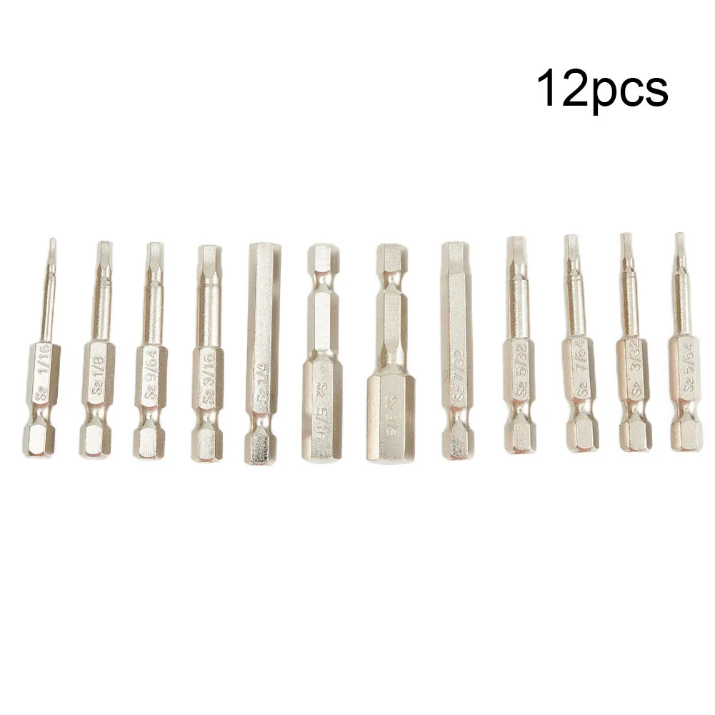 12pcs 50mm Hex Screwdriver Bits Hexagon Screw Drivers Impact Driver Magnetic Anti Slip Electric Hex Shank Screwdriver Hand Tool
12pcs 50mm Hex Screwdriver Bits Hexagon Screw Drivers Impact Driver Magnetic Anti Slip Electric Hex Shank Screwdriver Hand Tool