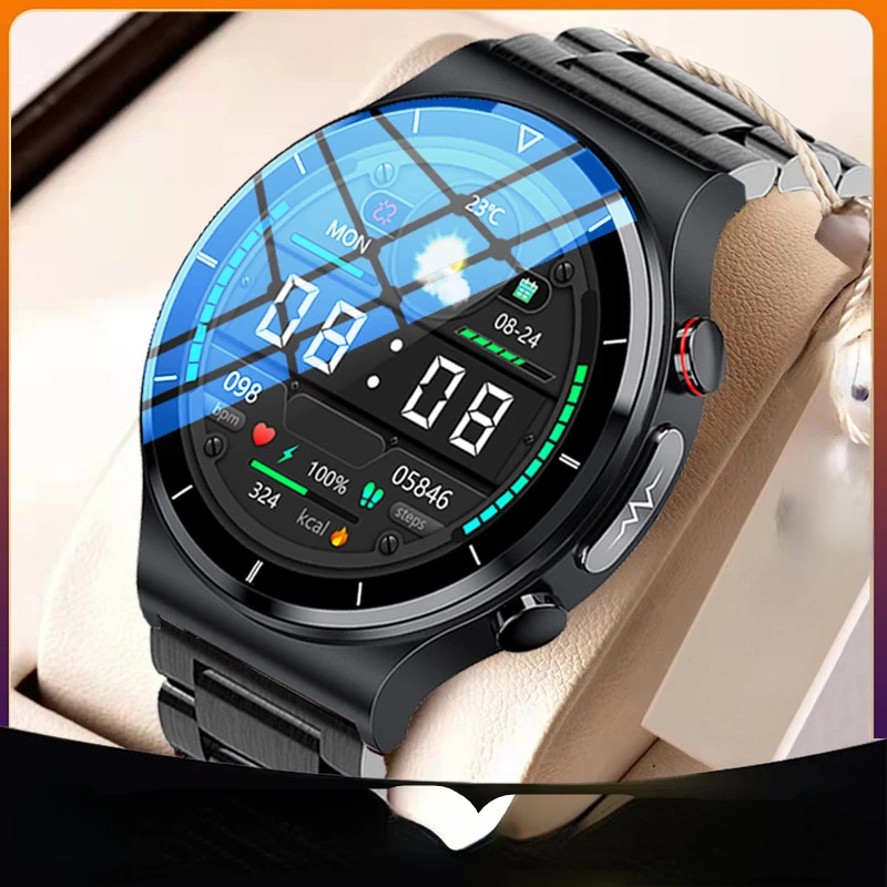 Smart Watch Men ECG+PPG Body Temperature Blood Pressure Heart Rate IP68 Waterproof Wireless Charger Smartwatch 360*360 HD
Smart Watch Men ECG+PPG Body Temperature Blood Pressure Heart Rate IP68 Waterproof Wireless Charger Smartwatch 360*360 HD