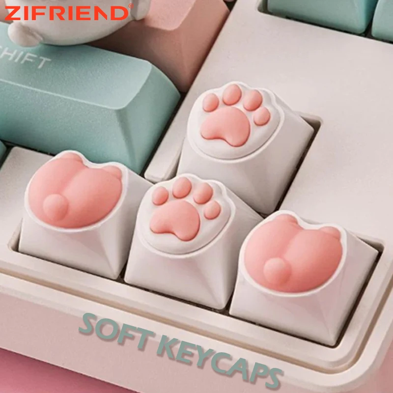 Cat Paw Corgi Buttock Keycaps For Mechanical Keyboard DIY Custom 3D Animal Cute Key Cap Cherry Mx Switch Alice80 JJK84 IK75 ABS
Cat Paw Corgi Buttock Keycaps For Mechanical Keyboard DIY Custom 3D Animal Cute Key Cap Cherry Mx Switch Alice80 JJK84 IK75 ABS