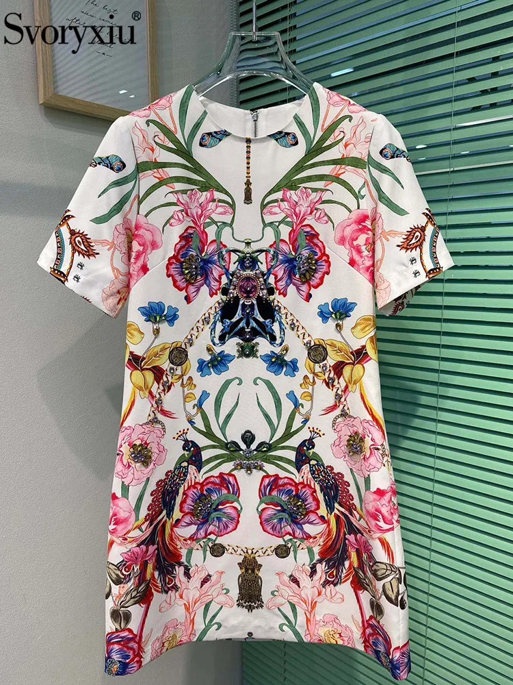 Женское ТРАПЕЦИЕВИДНОЕ мини-платье Svoryxiu, разноцветное Свободное платье с круглым вырезом и короткими рукавами, расшитое бисером, на лето 2019
Женское ТРАПЕЦИЕВИДНОЕ мини-платье Svoryxiu, разноцветное Свободное платье с круглым вырезом и короткими рукавами, расшитое бисером, на лето 2019