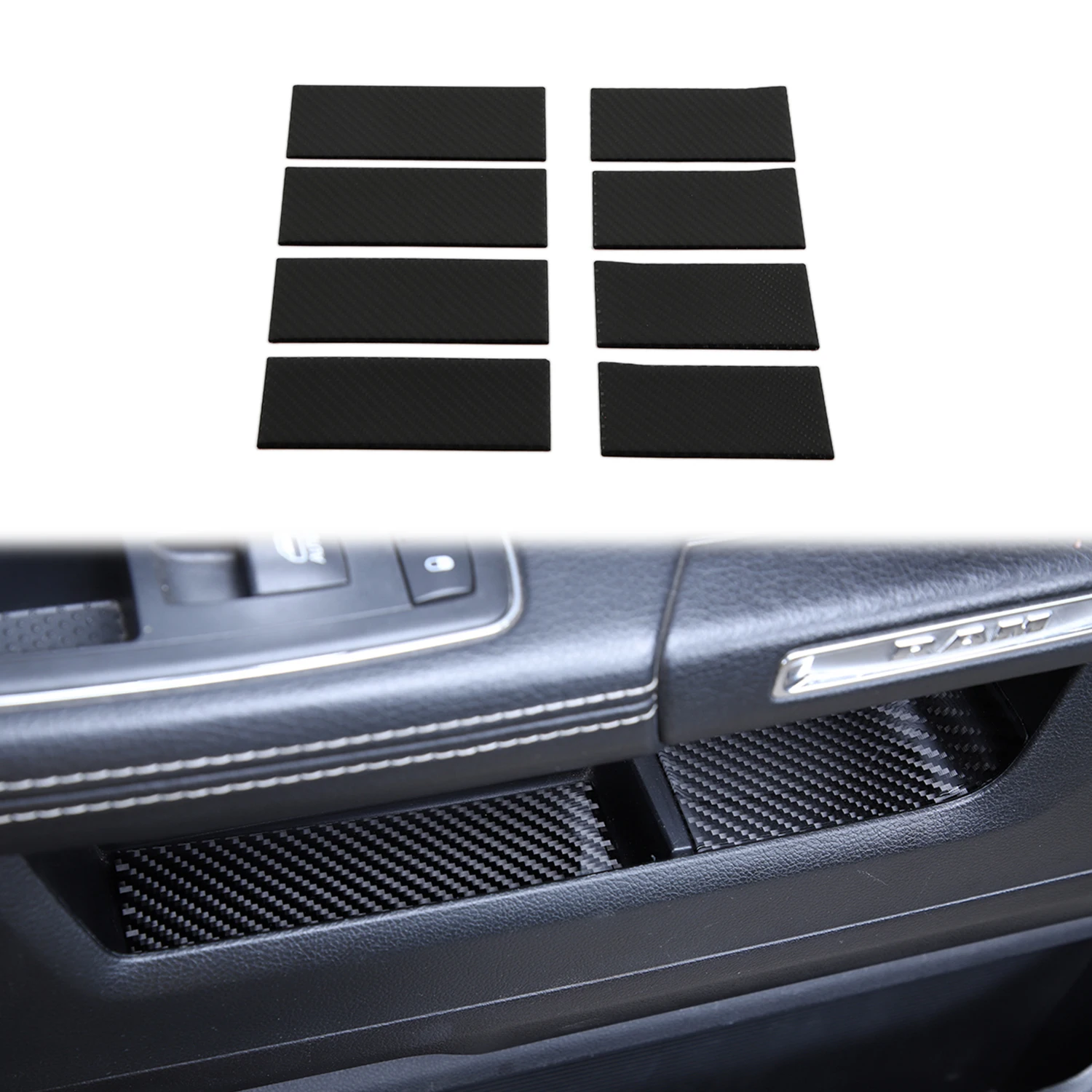 Soft Carbon Fiber Door Storage Tank Compartment Mat for Dodge Ram 2010 2011 2012 2013 2014 2015 ABS Car Interior Accessories
Soft Carbon Fiber Door Storage Tank Compartment Mat for Dodge Ram 2010 2011 2012 2013 2014 2015 ABS Car Interior Accessories