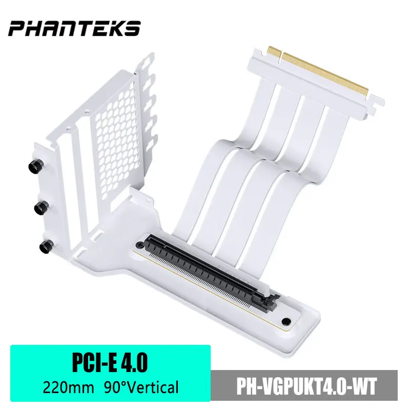 Phanteks PCI-E 4.0 Interference Resistant GPU Cable Support 3080 3090 4090 Graphics Card Vertical Bracket Kit 7 Slot Mounting
Phanteks PCI-E 4.0 Interference Resistant GPU Cable Support 3080 3090 4090 Graphics Card Vertical Bracket Kit 7 Slot Mounting