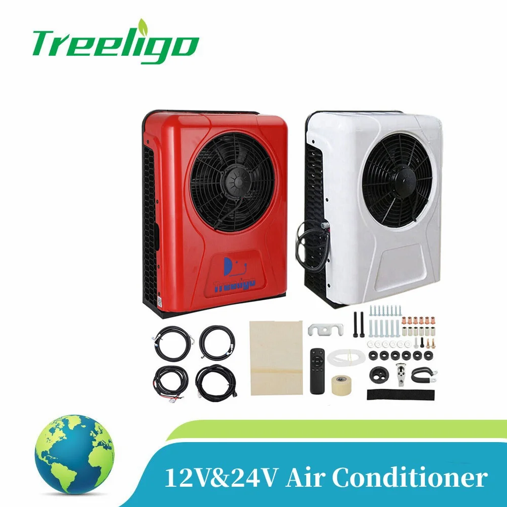 Treeligo Automotive Electric Split Parking air conditioner 12V 24V Car Ac Air Conditioning for RV Bus Tractor Truck Camper Van
Treeligo Automotive Electric Split Parking air conditioner 12V 24V Car Ac Air Conditioning for RV Bus Tractor Truck Camper Van