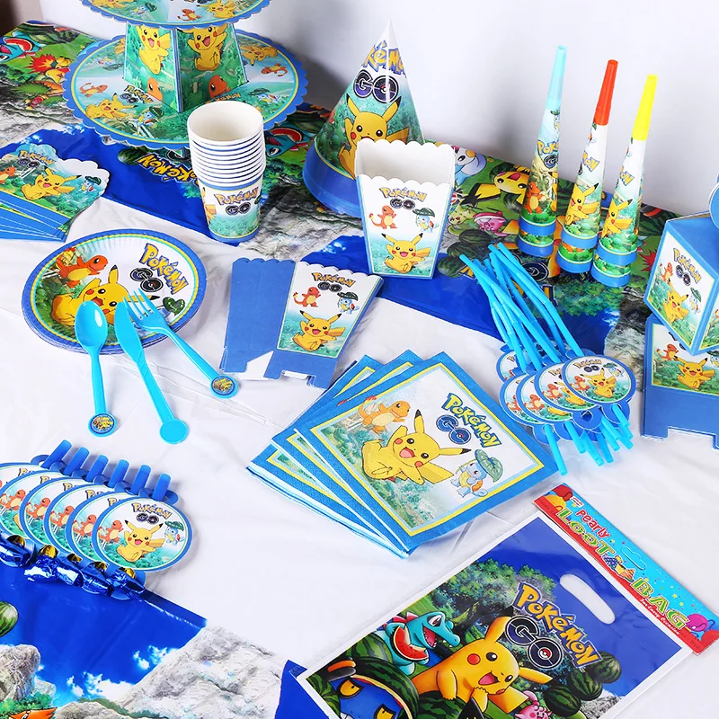Pokemon Pikachu Anime Theme Children Birthday Party Disposable Cutlery Set Wedding Festive Outing Disposable Cutlery Baby Shower
Pokemon Pikachu Anime Theme Children Birthday Party Disposable Cutlery Set Wedding Festive Outing Disposable Cutlery Baby Shower