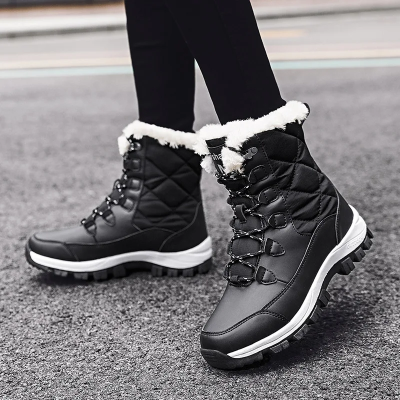 New Winter Women Boots High Quality Keep Warm Mid-Calf Snow Boots Women Lace-up Comfortable Ladies Boots Chaussures Femme
New Winter Women Boots High Quality Keep Warm Mid-Calf Snow Boots Women Lace-up Comfortable Ladies Boots Chaussures Femme