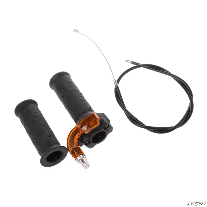 High Quality Twist Throttle Accelerator Grip + Cable For 47cc 49cc Mini Dirt Bike Quad Pocket Sep22
High Quality Twist Throttle Accelerator Grip + Cable For 47cc 49cc Mini Dirt Bike Quad Pocket Sep22