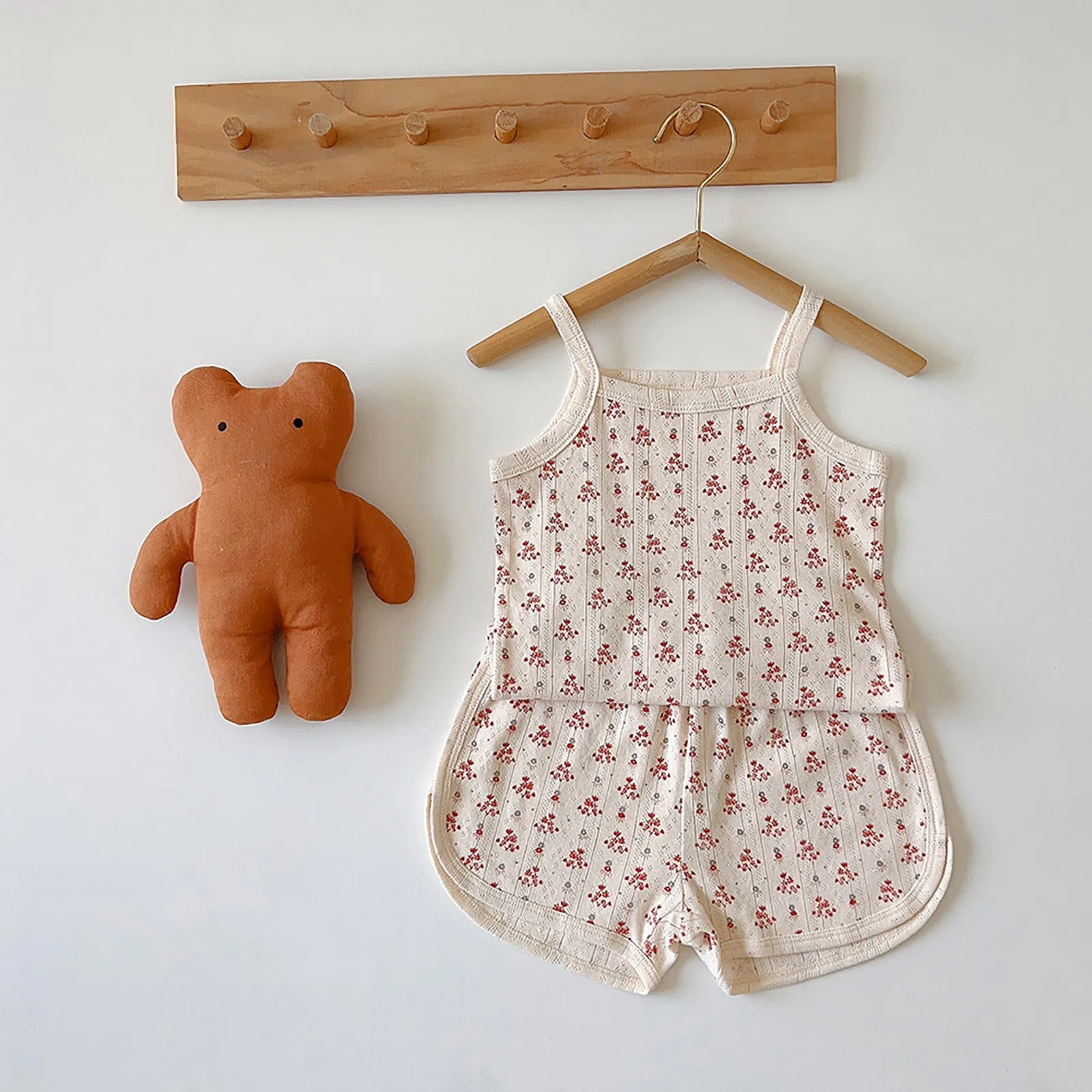 Toddler Baby Girl Home Wear Summer Baby Sling Home Wear Suit Cute Floral Print Top And Shorts Checke Outfits
Toddler Baby Girl Home Wear Summer Baby Sling Home Wear Suit Cute Floral Print Top And Shorts Checke Outfits