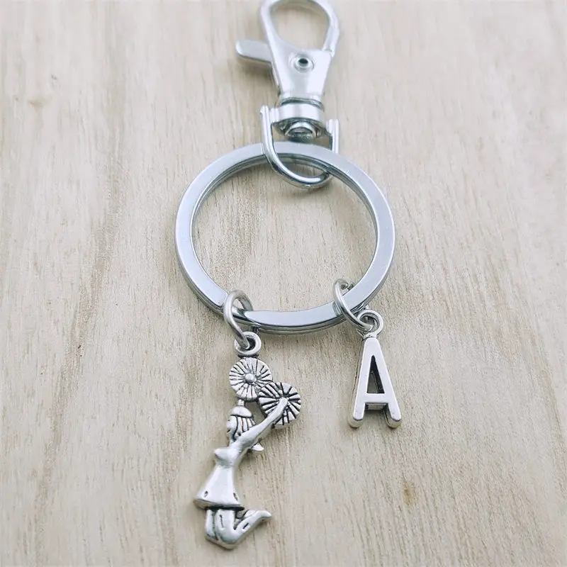 Cheerleaders Girl Keyring Letter Car Key Chain Ring Lobster Clasp Initial Charm Women Jewelry Accessories Pendants Metal
Cheerleaders Girl Keyring Letter Car Key Chain Ring Lobster Clasp Initial Charm Women Jewelry Accessories Pendants Metal