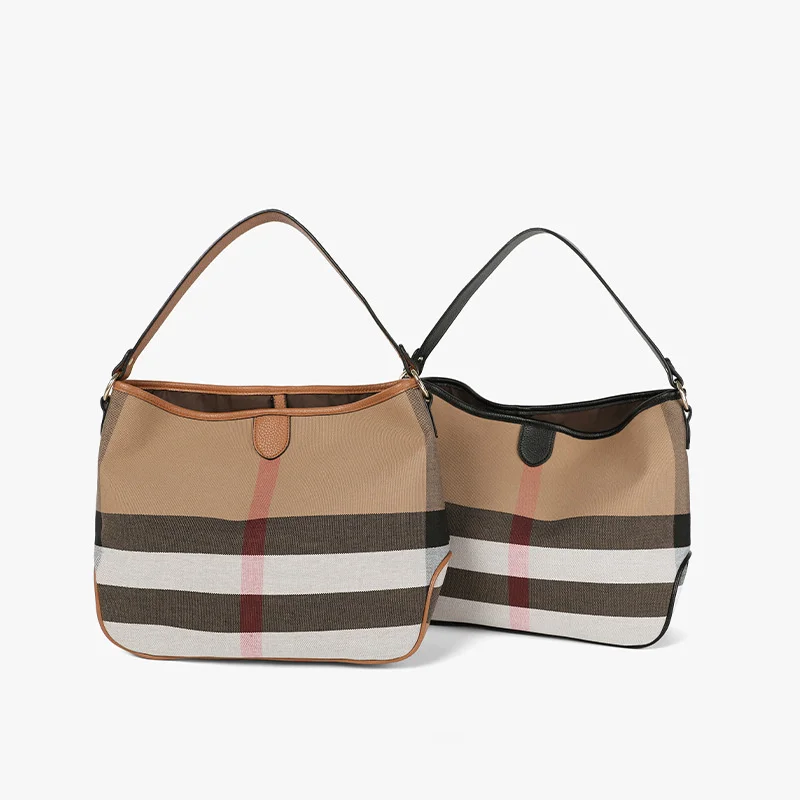 2023 2023 New Canvas + PU Women's Bags Luxury Plaid Totes Leather Handbags High Quality Canvas Women Shoulder Bags
2023 2023 New Canvas + PU Women's Bags Luxury Plaid Totes Leather Handbags High Quality Canvas Women Shoulder Bags