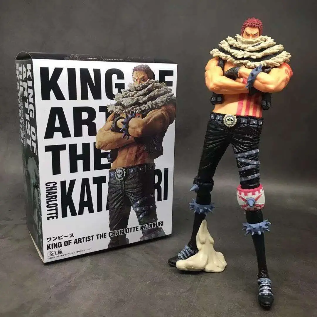 Bandai One Piece Anime Charlotte Katakuri Standing PVC Model Doll Sculpture Collectibles Toys Gifts Decorations
Bandai One Piece Anime Charlotte Katakuri Standing PVC Model Doll Sculpture Collectibles Toys Gifts Decorations