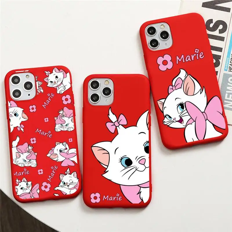 Disney Marie Cat Pink Phone Case For iphone 13 12 11 Pro Max Mini XS 8 7 6 6S Plus X SE 2020 XR Red Cover
Disney Marie Cat Pink Phone Case For iphone 13 12 11 Pro Max Mini XS 8 7 6 6S Plus X SE 2020 XR Red Cover