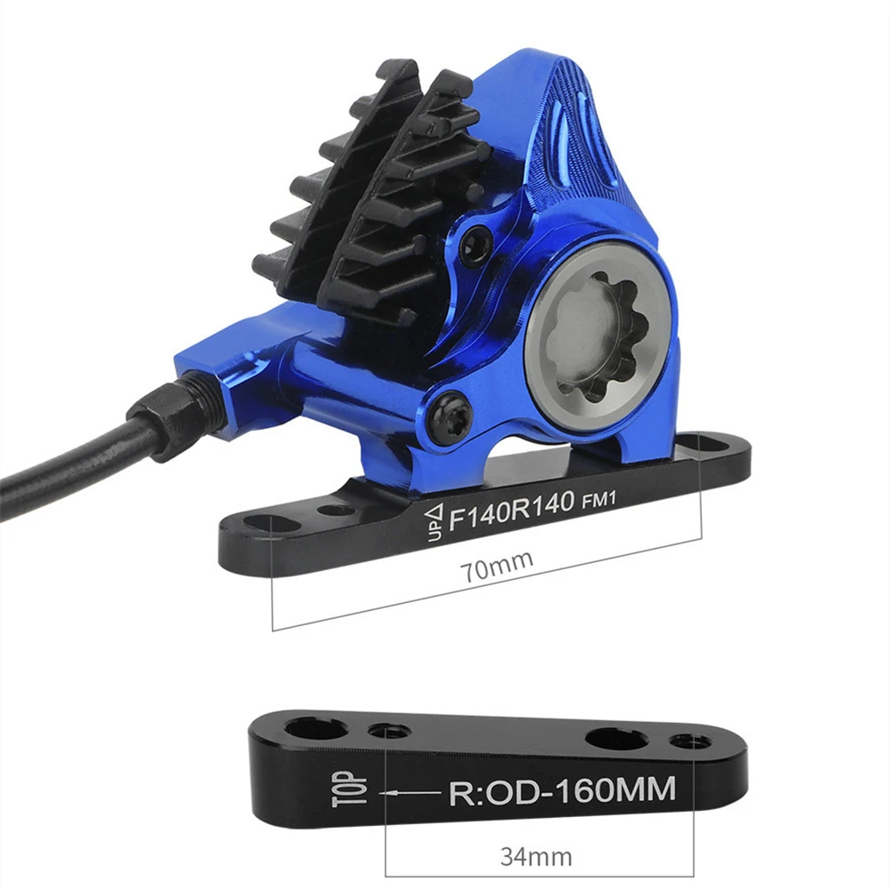 Powerful IIIPRO Hydraulic Disc Brake Caliper for Road Bikes 2 Piston Flat Mount Supports 140mm and 160mm Rotor Sizes
Powerful IIIPRO Hydraulic Disc Brake Caliper for Road Bikes 2 Piston Flat Mount Supports 140mm and 160mm Rotor Sizes