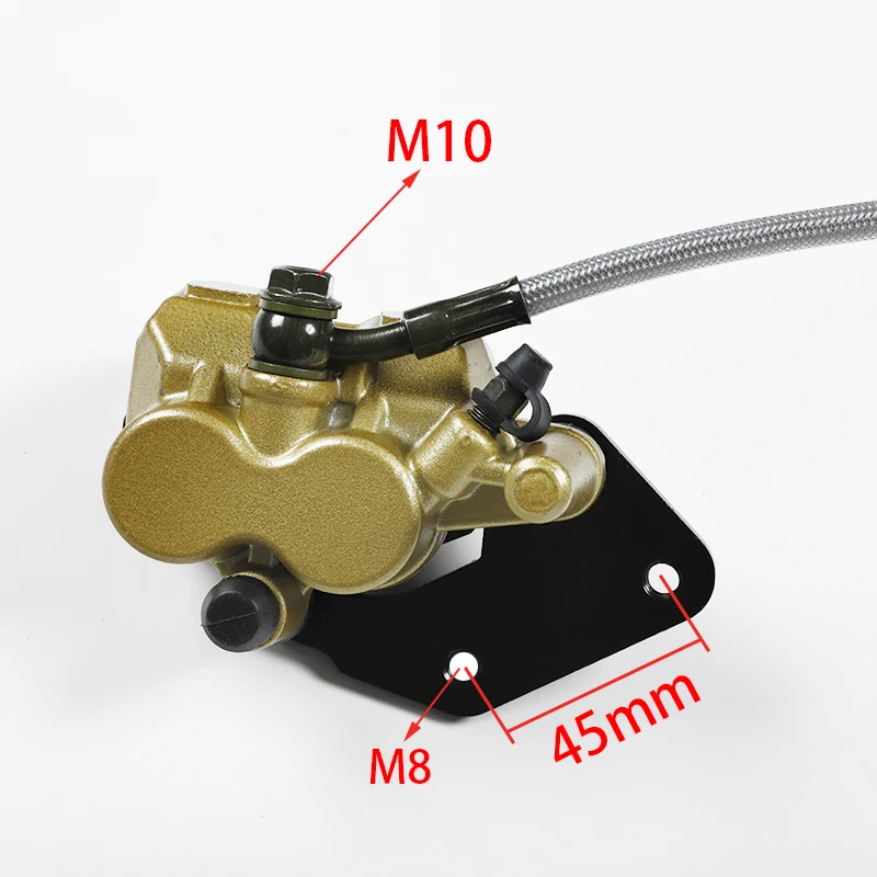 Brake calipers are suitable for various 50cc, 125cc, 150cc and 250cc gy6 qmb139 scooter motorcycle brake pumps with brake pads
Brake calipers are suitable for various 50cc, 125cc, 150cc and 250cc gy6 qmb139 scooter motorcycle brake pumps with brake pads