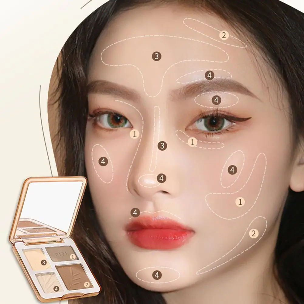Facial Highlighter Makeup Palette Face Matte Shadow Makeup Cosmetics Contour Shimmer Lasting Brighten Powder Glow N2W4
Facial Highlighter Makeup Palette Face Matte Shadow Makeup Cosmetics Contour Shimmer Lasting Brighten Powder Glow N2W4