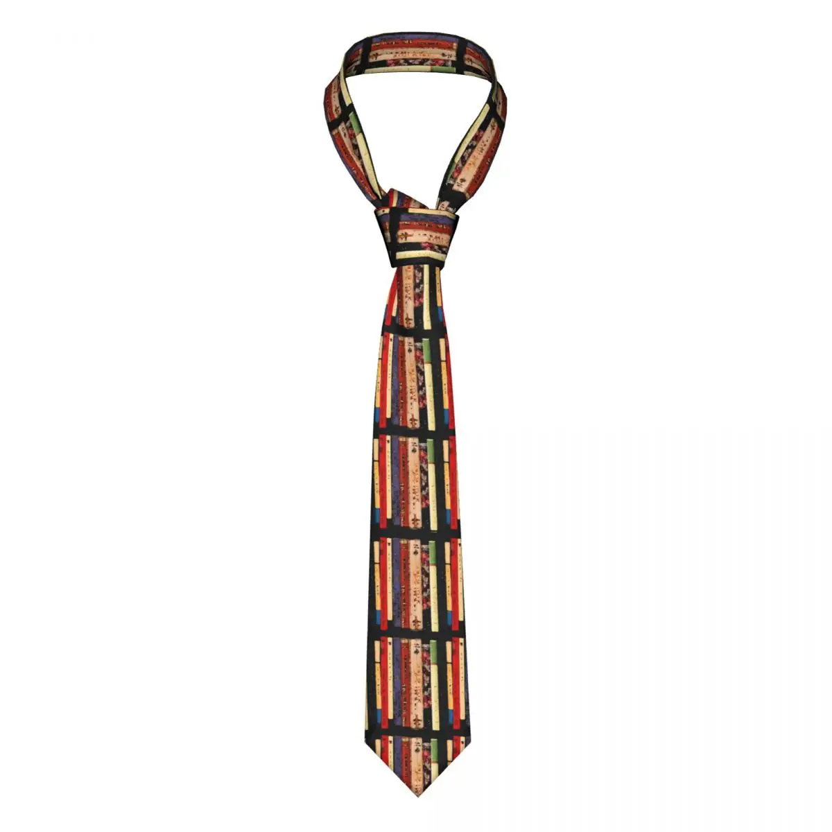 Library Books Tie Abstract Print Man Pattern Neck Ties Gift Blouse Office Polyester Silk Cravat
Library Books Tie Abstract Print Man Pattern Neck Ties Gift Blouse Office Polyester Silk Cravat