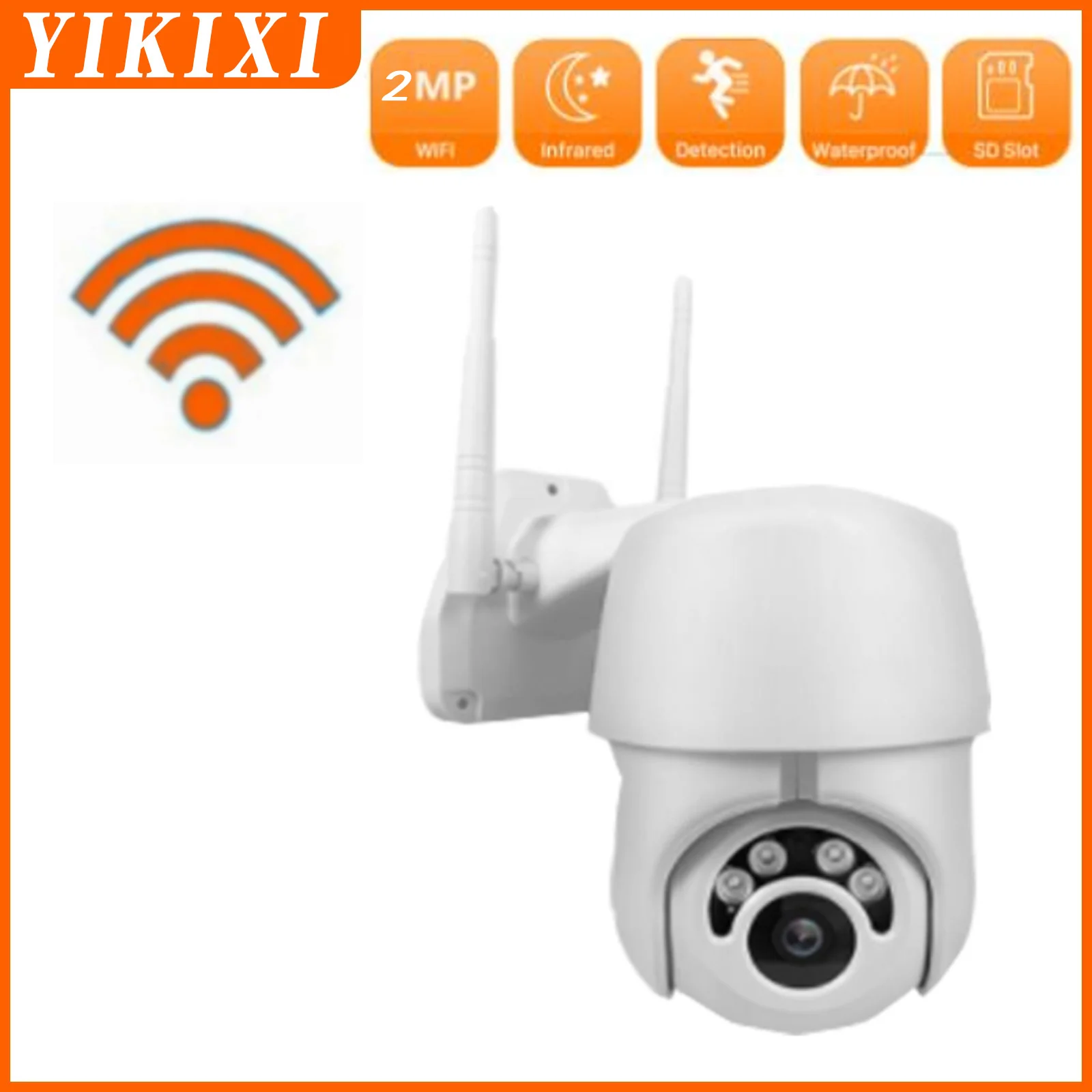 2MP Outdoor 360-degree HD Ball Machine Camera Home Smart Security Wifi Wireless Camera Outdoor Waterproof Surveillance ip cam
2MP Outdoor 360-degree HD Ball Machine Camera Home Smart Security Wifi Wireless Camera Outdoor Waterproof Surveillance ip cam