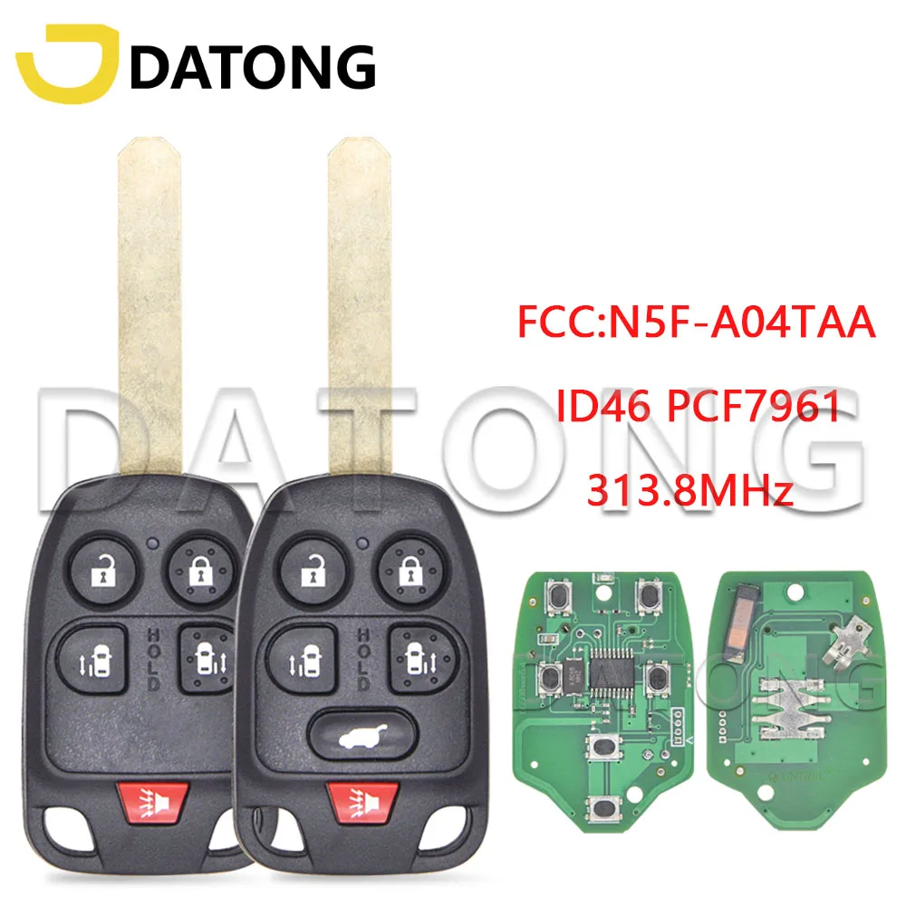 

CHANKey Автомобильный ключ дистанционного управления для Honda Odyssey 2011 2012 2013 2014 ID46 PCF7961 313,8 МГц