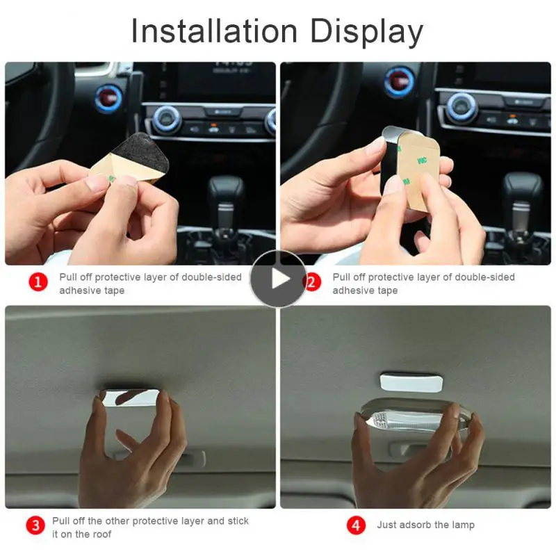 Magnet Light Simple And Practical Easy Installation Usb Charging Led Ceiling Light Portable Durable Interior Reading Lamps 5v
Magnet Light Simple And Practical Easy Installation Usb Charging Led Ceiling Light Portable Durable Interior Reading Lamps 5v