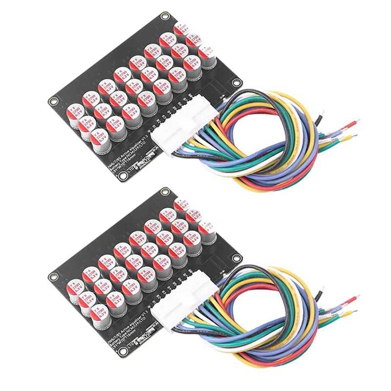 2 Pcs Whole Group Balancer 8S 5A Active Lithium Lipo Lifepo4 Battery Equalizer Energy Transfer Capacitor BMS Board
2 Pcs Whole Group Balancer 8S 5A Active Lithium Lipo Lifepo4 Battery Equalizer Energy Transfer Capacitor BMS Board