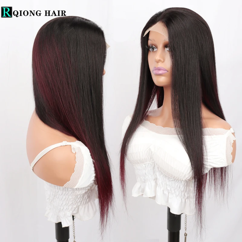 Colored Transparent 13x4x1 Lace Front Human Hair Wigs For Women Peruvian Straight Remy Human Hair T Part Wigs 4x4 Closure Wigs 
Colored Transparent 13x4x1 Lace Front Human Hair Wigs For Women Peruvian Straight Remy Human Hair T Part Wigs 4x4 Closure Wigs