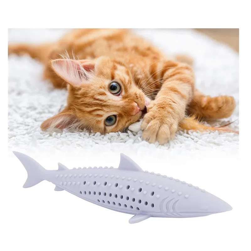 Silicone Mint Fish Cat Toy Pet Catnip Soft Clean Teeth Toothbrush Chew Cats Toys Molar Stick Teeth Cleaning Kitten Pet Products
Silicone Mint Fish Cat Toy Pet Catnip Soft Clean Teeth Toothbrush Chew Cats Toys Molar Stick Teeth Cleaning Kitten Pet Products