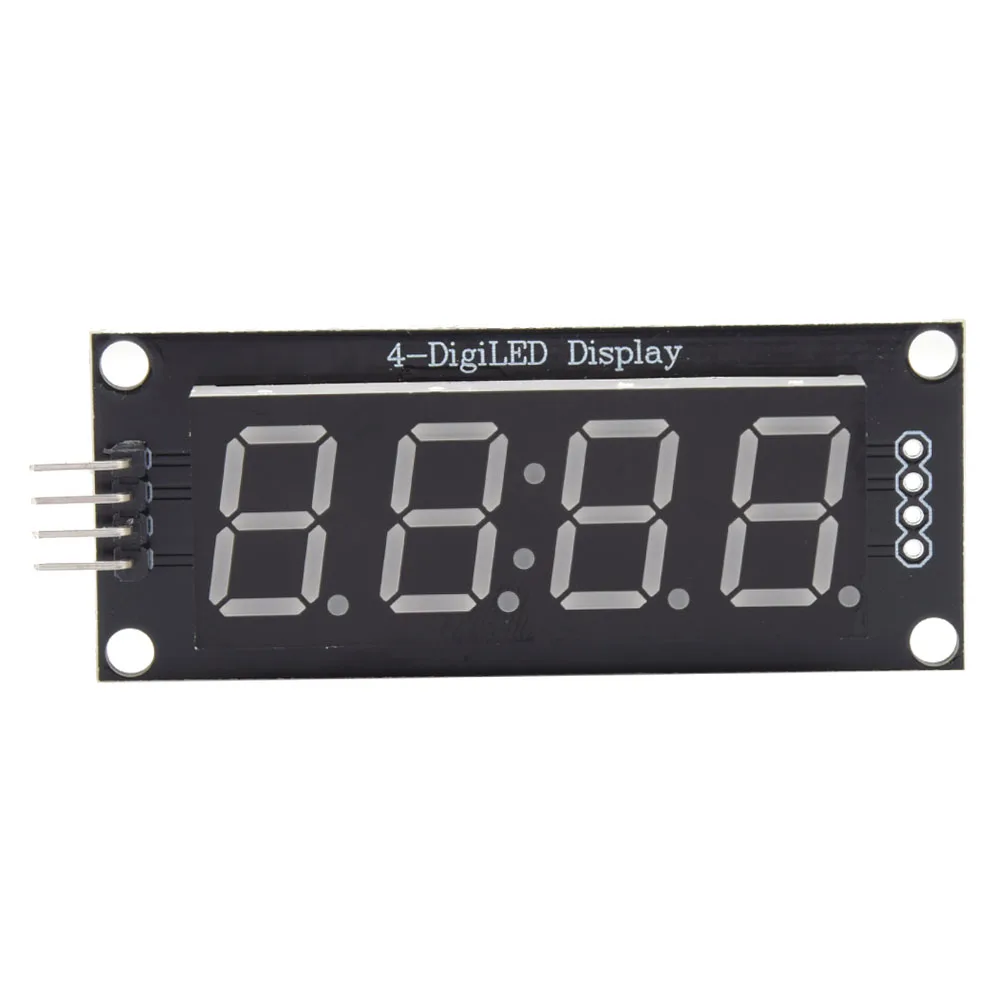 LED Display Tube Module 4-Digit 7-Segment Fits for Arduino Use Library TM1637.h(Red ) LED LED LED
LED Display Tube Module 4-Digit 7-Segment Fits for Arduino Use Library TM1637.h(Red ) LED LED LED