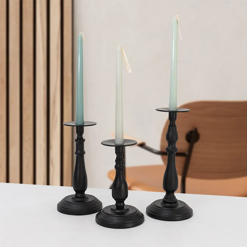 American light luxury style western food Candlestick decoration iron household Candlestick decoration romantic candlelight
American light luxury style western food Candlestick decoration iron household Candlestick decoration romantic candlelight
