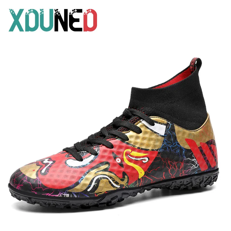 Xduнерованные дышащие высокие футбольные ботинки для мужчин женщин мужчин мальчиков футбольная обувь TF/FG Детские тренировочные спортивные ...
Xduнерованные дышащие высокие футбольные ботинки для мужчин женщин мужчин мальчиков футбольная обувь TF/FG Детские тренировочные спортивные ...