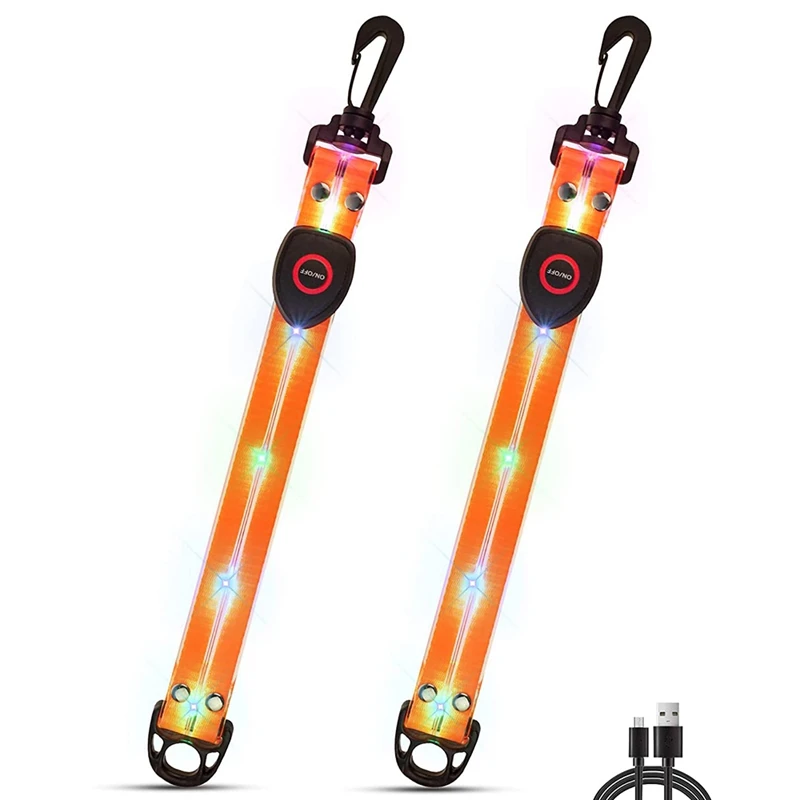 Мигающий светодиодный светильник с цветсветильник светом, перезаряжаемый через USB, для безопасности детей, для школьных сумок, 2 шт.
Мигающий светодиодный светильник с цветсветильник светом, перезаряжаемый через USB, для безопасности детей, для школьных сумок, 2 шт.