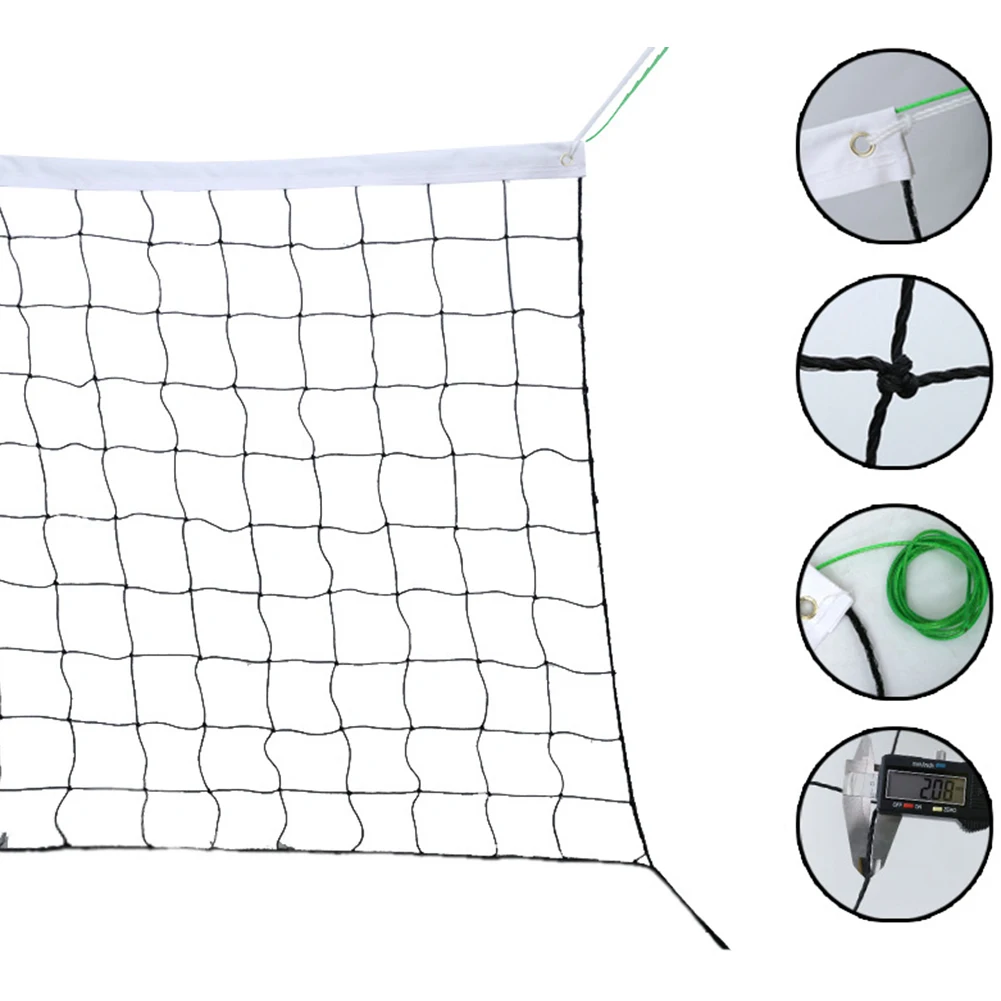 9.5M Competition Size Volleyball Net Sports Portable Outdoor Beach Garden Sports Team Sports Volleyball Fitness Equipments
9.5M Competition Size Volleyball Net Sports Portable Outdoor Beach Garden Sports Team Sports Volleyball Fitness Equipments