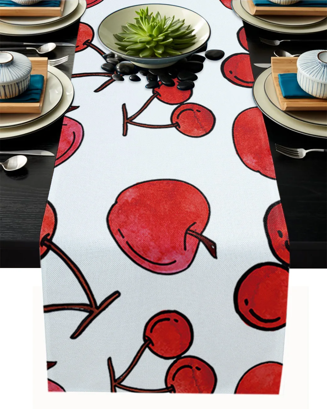 Red Watercolor Ripe Cherries Winter Tablecloth Table Runner Decoration Home Decor Dinner Table Decoration Table Decor
Red Watercolor Ripe Cherries Winter Tablecloth Table Runner Decoration Home Decor Dinner Table Decoration Table Decor