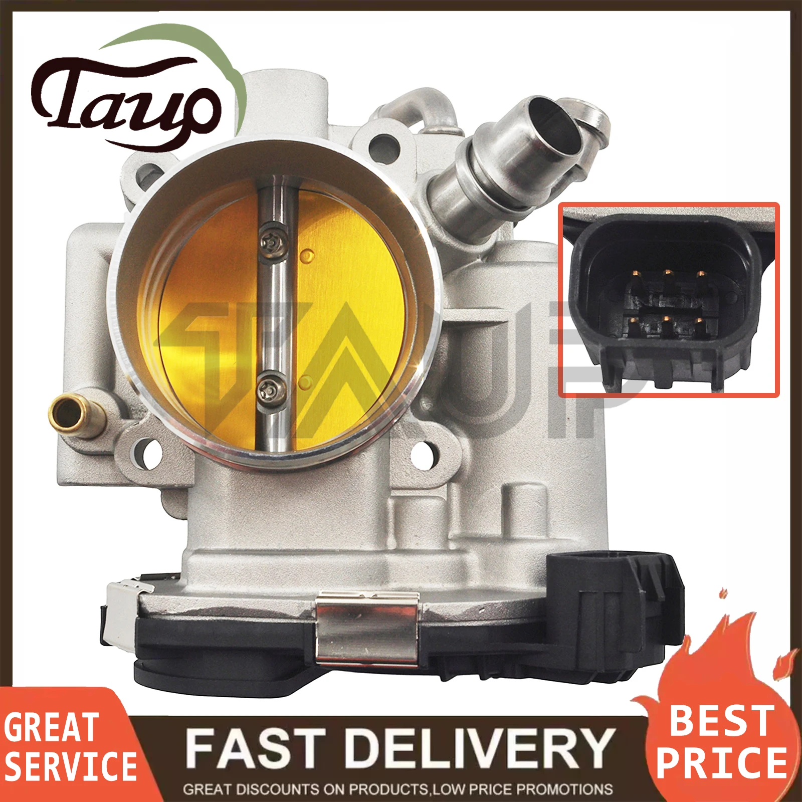 59 мм Корпус дроссельной заслонки для Chevrolet Cruze Aveo Aveo5 Sonic Pontiac G3 1 4 6 55577375 л