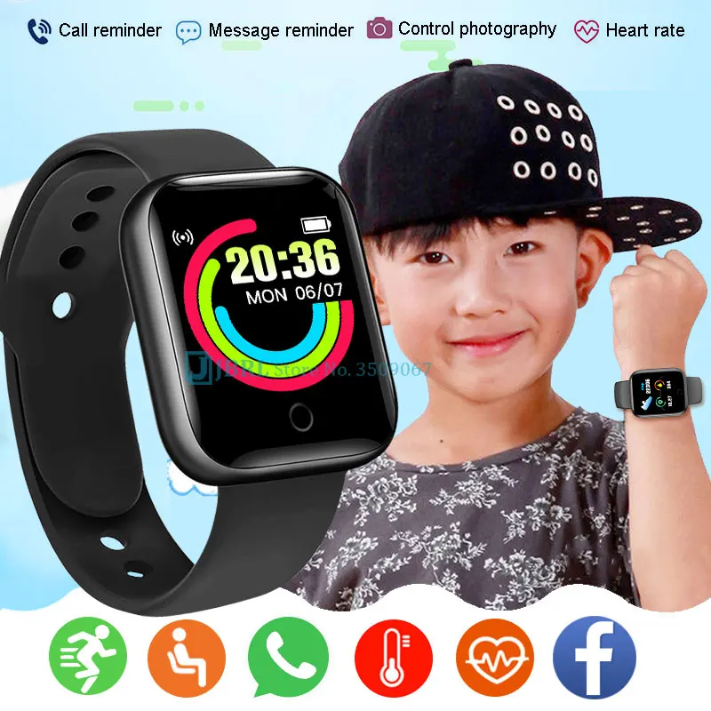 2022 Kids Smart Watch Boys Girls Fitness Sport Smartwatch Electronics Children Smart Bracelet Child For Android IOS Smart-Watch
2022 Kids Smart Watch Boys Girls Fitness Sport Smartwatch Electronics Children Smart Bracelet Child For Android IOS Smart-Watch