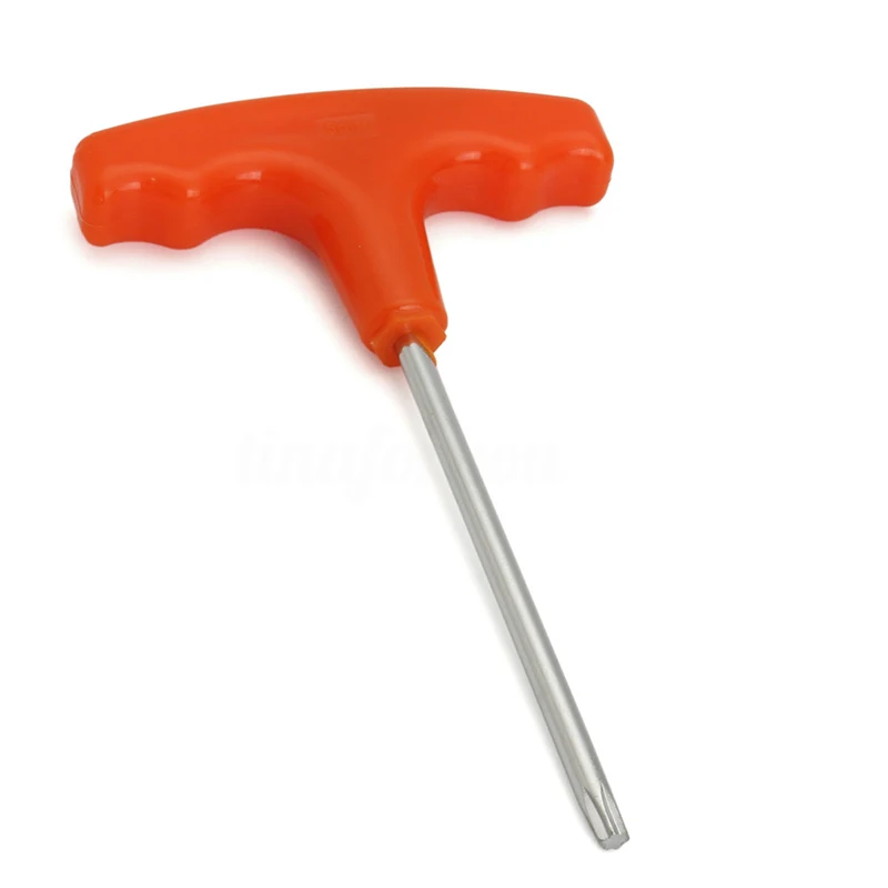 1 шт. 15 см отвертка с Т-образной ручкой из пластика и стали T27 Torx для Stihl #0812 370 1000 Запчасти для бензопилы
1 шт. 15 см отвертка с Т-образной ручкой из пластика и стали T27 Torx для Stihl #0812 370 1000 Запчасти для бензопилы