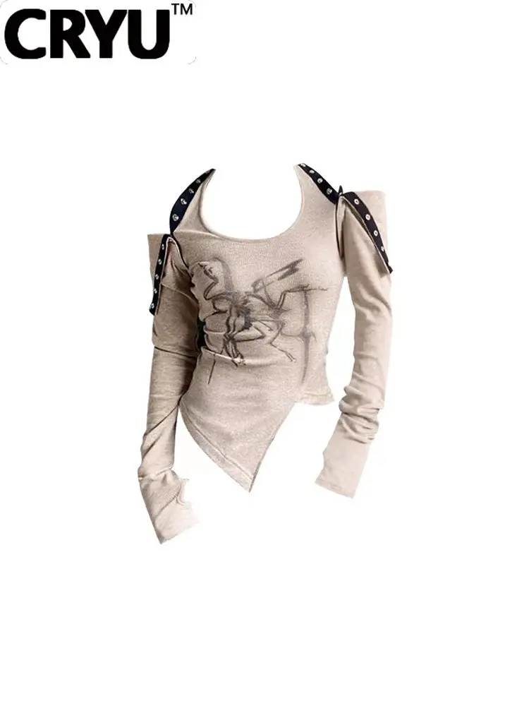 Spring Summer Women Harajuku Irregular Design Tops Hollow Out Halter Tees Aesthetic Print High Street T-shirt Club Streetwear
Spring Summer Women Harajuku Irregular Design Tops Hollow Out Halter Tees Aesthetic Print High Street T-shirt Club Streetwear