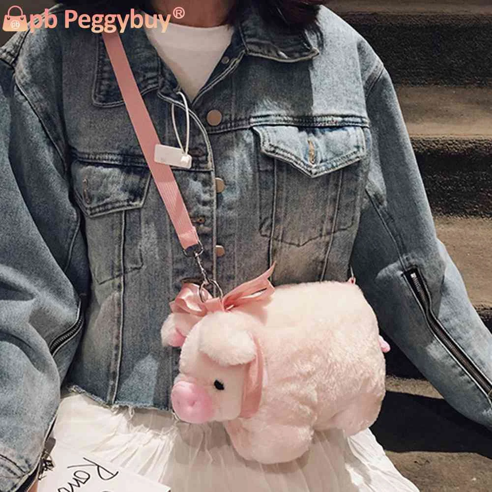 Kawaii сумки через плечо Симпатичная розовая свинка мягкая плюшевая ручная сумка через плечо с животными милые ленты сумка на молнии на плечо ...
Kawaii сумки через плечо Симпатичная розовая свинка мягкая плюшевая ручная сумка через плечо с животными милые ленты сумка на молнии на плечо ...