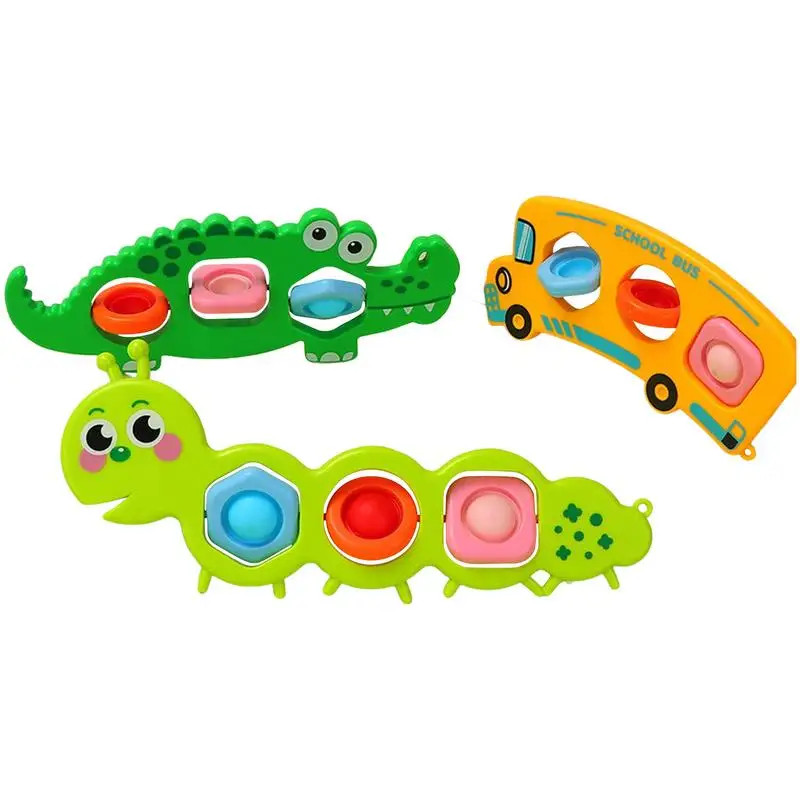 3 шт., детские игрушки-Спиннеры для снятия стресса 
3 шт., детские игрушки-Спиннеры для снятия стресса