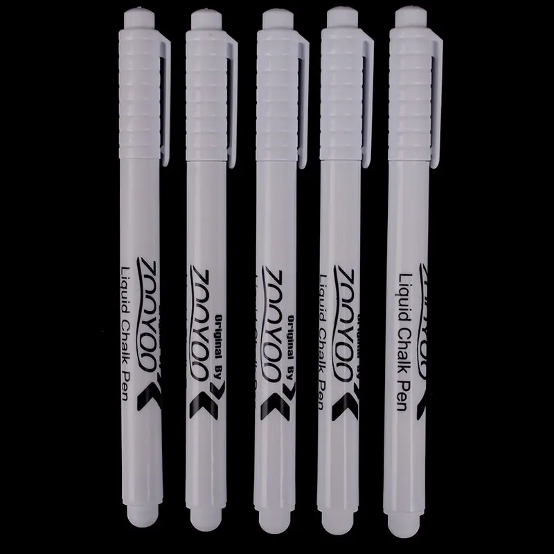 3Pcs White Liquid Chalk Pen Marker Chalkboard Blackboard Liquid Ink Pen Used on Chalkboard Window Erasable 13.5cm
3Pcs White Liquid Chalk Pen Marker Chalkboard Blackboard Liquid Ink Pen Used on Chalkboard Window Erasable 13.5cm