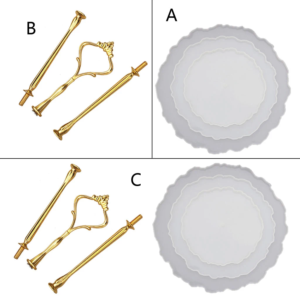 652F Three layer Irregular Fruit Disc Big Plate Resin Mold Oversized Fruit Tray Resin Mold Transparent Flexible Silicone Mold
652F Three layer Irregular Fruit Disc Big Plate Resin Mold Oversized Fruit Tray Resin Mold Transparent Flexible Silicone Mold