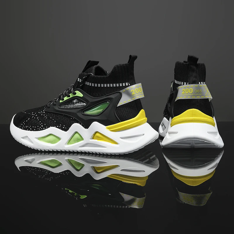 Socks Shoes Running Shoes for Men Trendy Casual Designer Shoes Lace-up Increase All-match Fashion Sneakers Wholesale
Socks Shoes Running Shoes for Men Trendy Casual Designer Shoes Lace-up Increase All-match Fashion Sneakers Wholesale